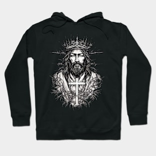 Jesus Walks On Water Hoodie